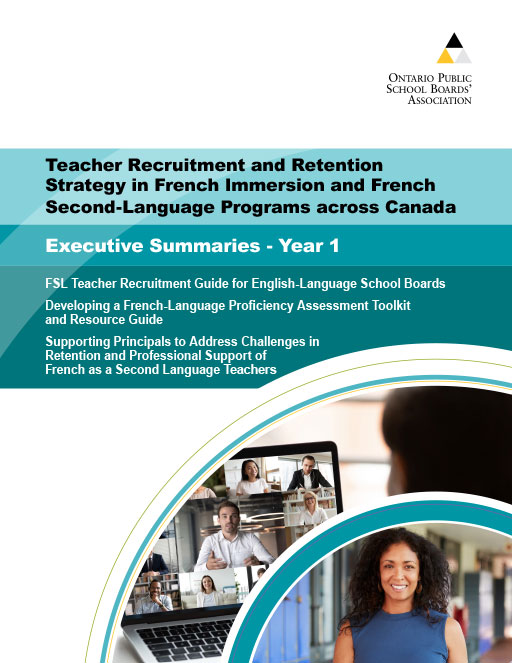 Teacher Recruitment and Retention Strategy in French Immersion and French Second-Language Programs across Canada cover
