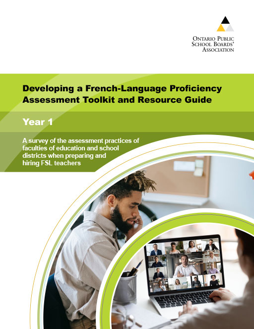 Developing a French-Language Proficiency Assessment Toolkit and Resource Guide cover